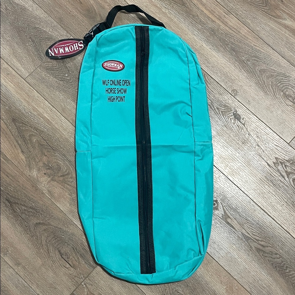 Teal Showman Bridle Halter Horse Bag